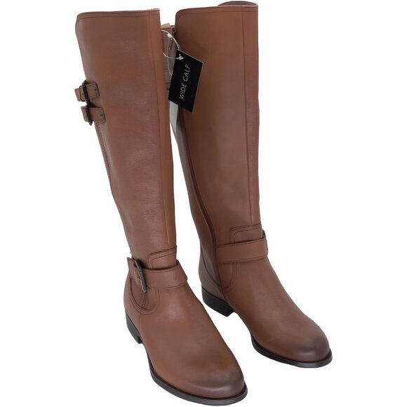 Naturalizer Brown Heeled Boots - Picture 1 of 5